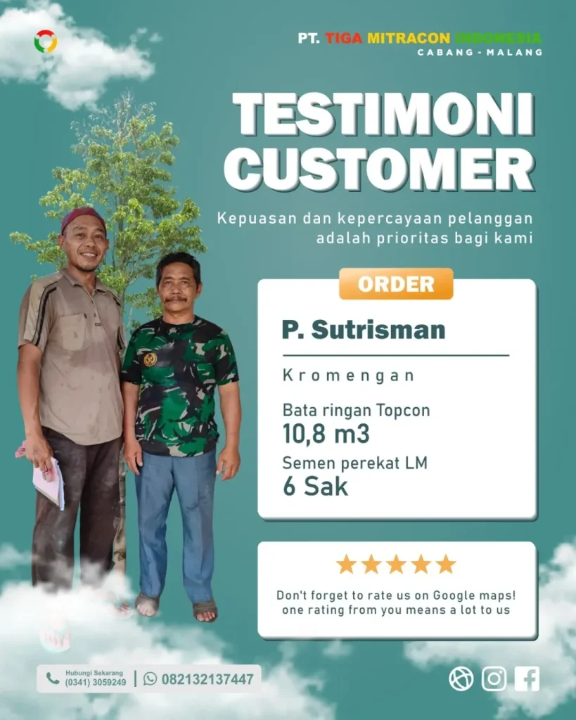 paket bata ringan & semen sutrisman